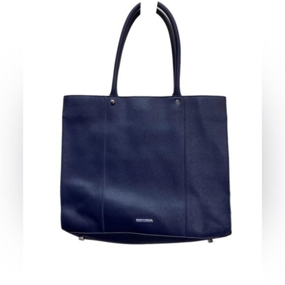 Rebecca Minkoff Navy blue Pebbled Leather shoulder purse